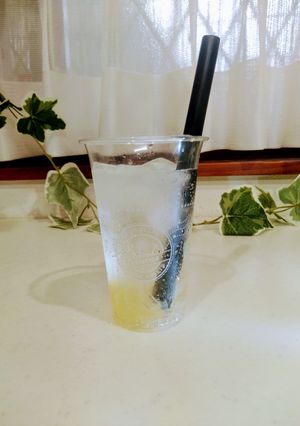 はちみつレモンゼリーソーダ-レシピのメイン写真