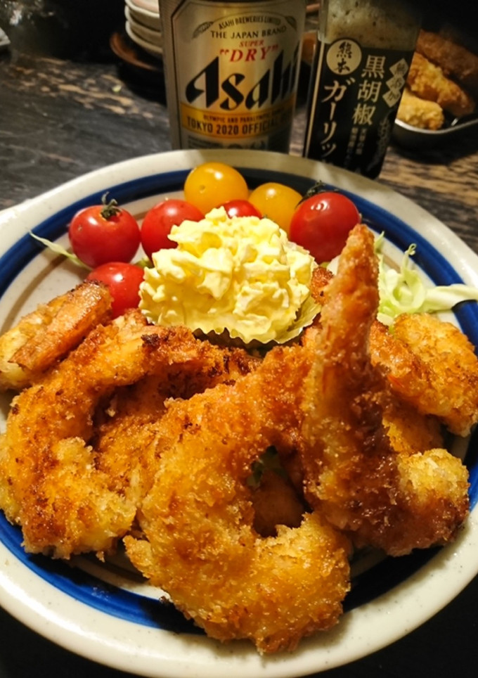 晩御飯の定番！エビフライとタルタルソース-レシピのメイン写真