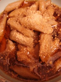 ごま香るごぼうの煮もの-レシピのメイン写真