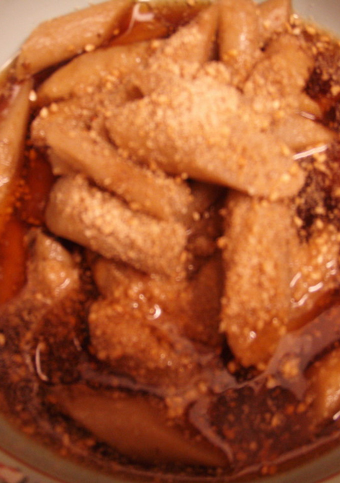 ごま香るごぼうの煮もの-レシピのメイン写真
