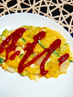 ズッキーニのチーズオムレツ-レシピのメイン写真