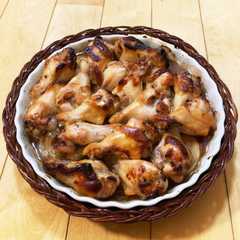 รูปของ 手羽元のオーブン焼き♪はちみつ入り♪