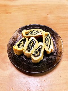 本みりんで甘めの海苔入りたまご焼き-レシピのメイン写真