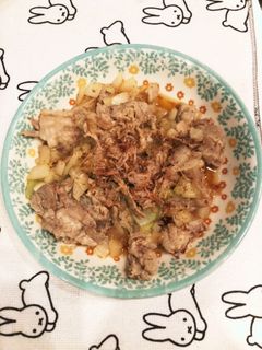 玉ねぎと豚バラ炒め-レシピのメイン写真