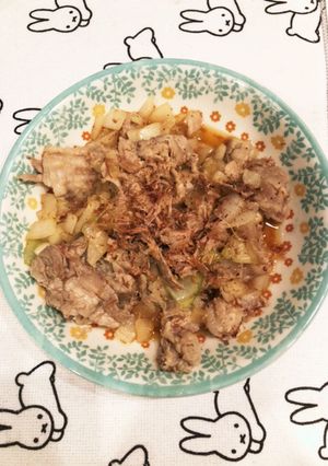 玉ねぎと豚バラ炒め-レシピのメイン写真