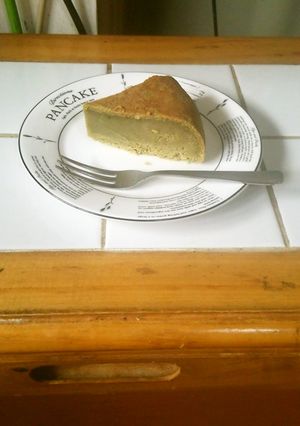 糖質オフ抹茶チョコバナナ豆乳ケーキ-レシピのメイン写真