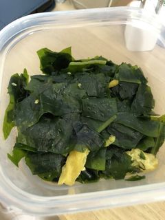 ワカメの炒め物-レシピのメイン写真