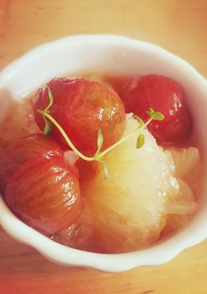 超簡単！トマトとグレープフルーツのマリネ-レシピのメイン写真