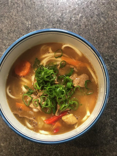 残りのカレーで❤️カレーうどん-レシピのメイン写真