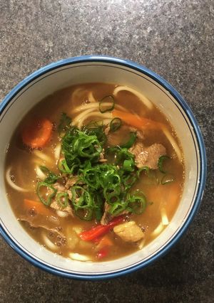 残りのカレーで❤️カレーうどん-レシピのメイン写真