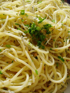 ヘルシー!じゃことねぎのスパゲティ!-レシピのメイン写真
