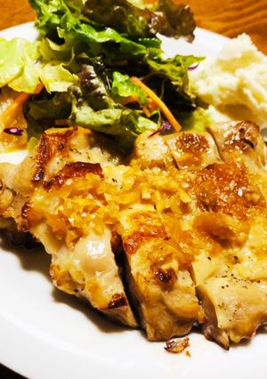 鶏肉のソテー玉ねぎソースかけ-レシピのメイン写真