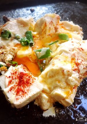 豆腐と卵のピリ辛焼き-レシピのメイン写真