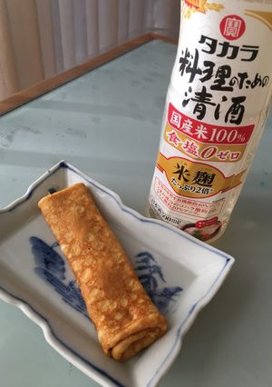 大人喜ぶ♪清酒で玉子焼き-レシピのメイン写真