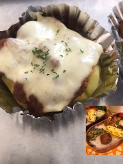 お弁当に! 超簡単ポテトチーズ焼き-レシピのメイン写真
