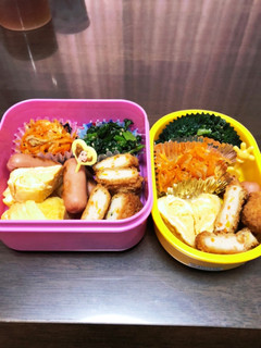 6歳3歳弁当-レシピのメイン写真