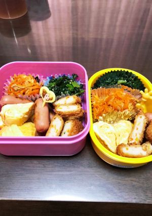 6歳3歳弁当-レシピのメイン写真