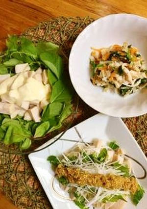 サラダチキンDE 和・洋・中-レシピのメイン写真