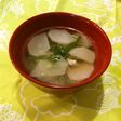 かぶとひき肉の中華スープ