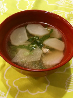 かぶとひき肉の中華スープ-レシピのメイン写真
