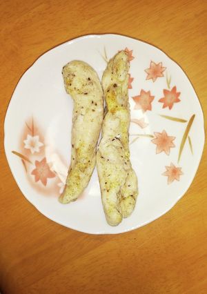 ささ身でカレー味のサラダチキン-レシピのメイン写真