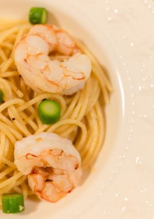 さらっと作るプリプリえびとアスパラパスタ-レシピのメイン写真