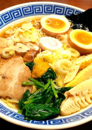 無化調スープのラーメン　発酵筍、発酵玉葱-レシピのメイン写真