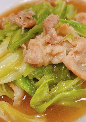 キャベツと豚バラの野菜炒め-レシピのメイン写真