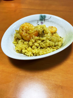 【簡単・炊飯器】シーフードカレーピラフ-レシピのメイン写真