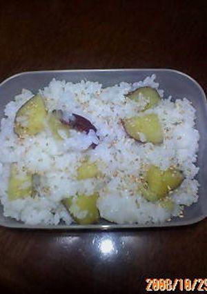 秋の味　さつまいもごはん-レシピのメイン写真