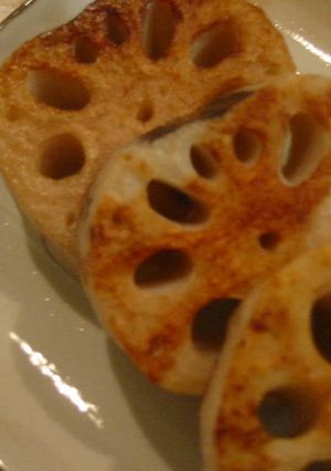 *ごっつい焼きれんこん*-レシピのメイン写真