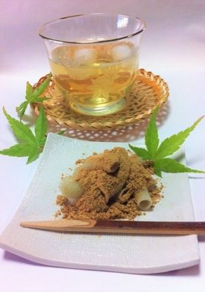 暑い日に☆モチモチ簡単わらび餅風-レシピのメイン写真
