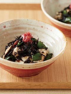 ひじきとささみのさっぱり梅煮-レシピのメイン写真