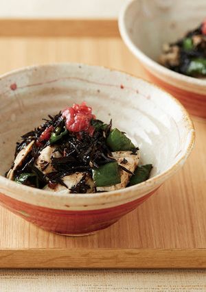 ひじきとささみのさっぱり梅煮-レシピのメイン写真