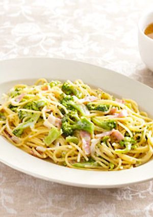 フライパンで☆ブロッコリークリームパスタ-レシピのメイン写真