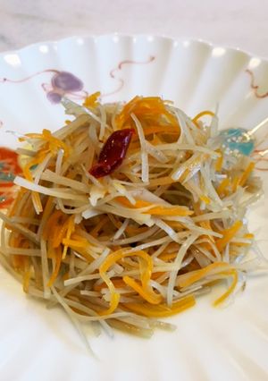 塩　きんぴら牛蒡-レシピのメイン写真
