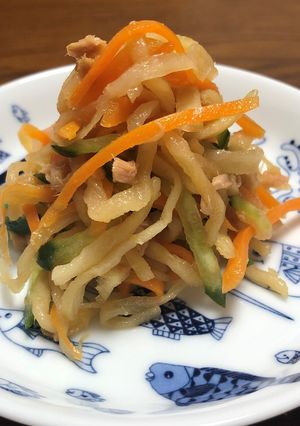 切干大根のサラダ-レシピのメイン写真