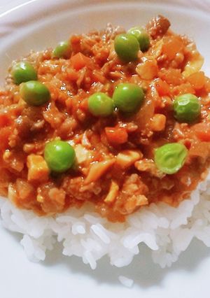 給食の味!甘口~エッグドライカレー-レシピのメイン写真