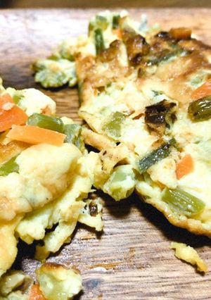 にんにくの芽をアレンジ！オムレツ　お弁当-レシピのメイン写真