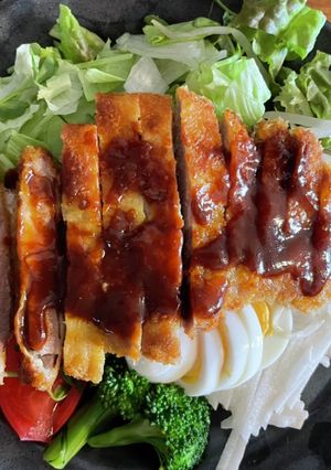 パパ味噌トンカツ　-レシピのメイン写真