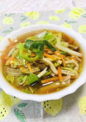 糸こんにゃくで！五目あんかけ麺♫-レシピのメイン写真
