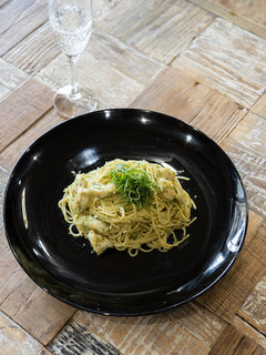 自家製ジェノベーゼ×とらふぐパスタ-レシピのメイン写真