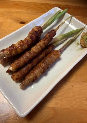 谷中生姜の豚バラ巻き-レシピのメイン写真