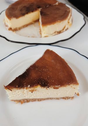 【シンプル】ベイクドチーズケーキ-レシピのメイン写真