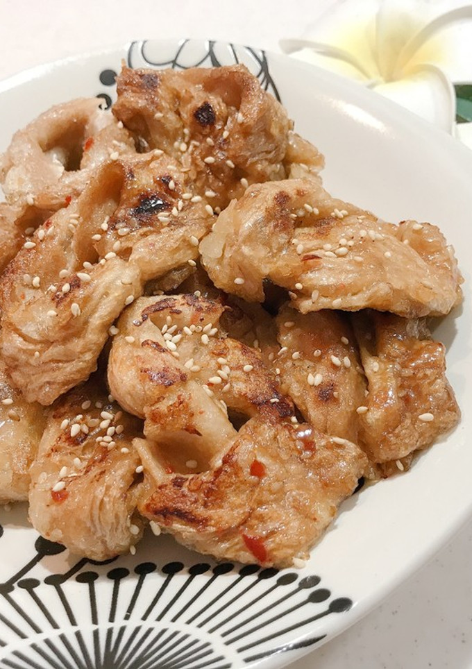 【簡単】車麩の焼肉風♥-レシピのメイン写真