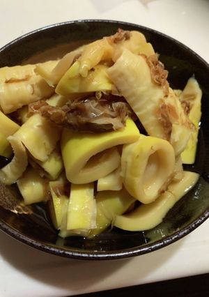 ゆかりのイブクロ はちくの土佐煮-レシピのメイン写真