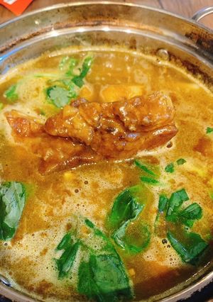 スペアリブのカレーうどん-レシピのメイン写真