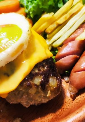 おれのハンバーグ-レシピのメイン写真