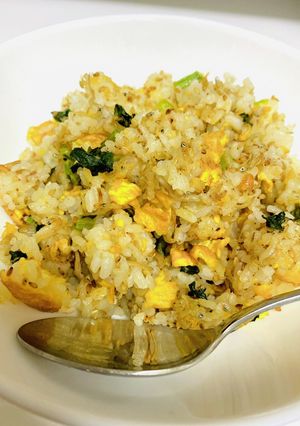 具材多め＊小松菜ジャコ炒飯-レシピのメイン写真