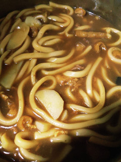 超簡単、カレーうどん-レシピのメイン写真